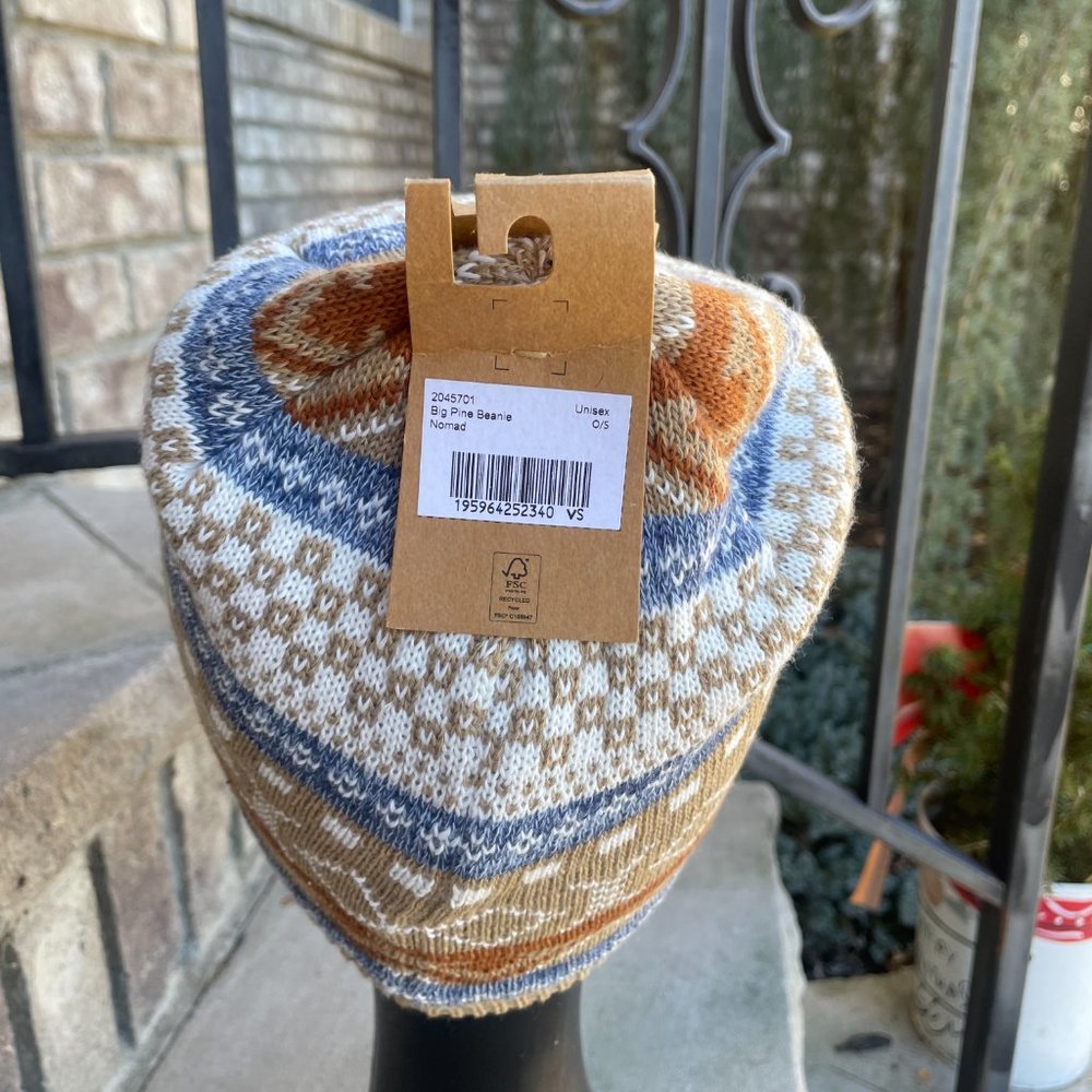 prAna BIG PINE BEANIE Women's Fleece Lined Winter Hat NWT - Picture 7 of 8